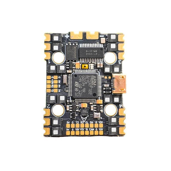 HAKRC F7220 3-6S AIO 20x20 Flight Controller w/ 32Bit 50A 4in1 ESC at WREKD Co.