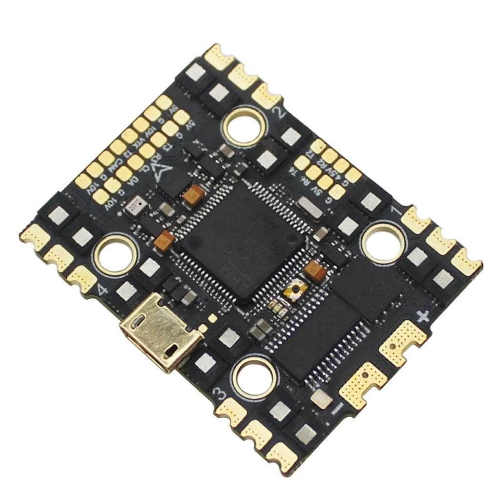 HAKRC F7220 3-6S AIO 20x20 Flight Controller w/ 32Bit 50A 4in1 ESC at WREKD Co.