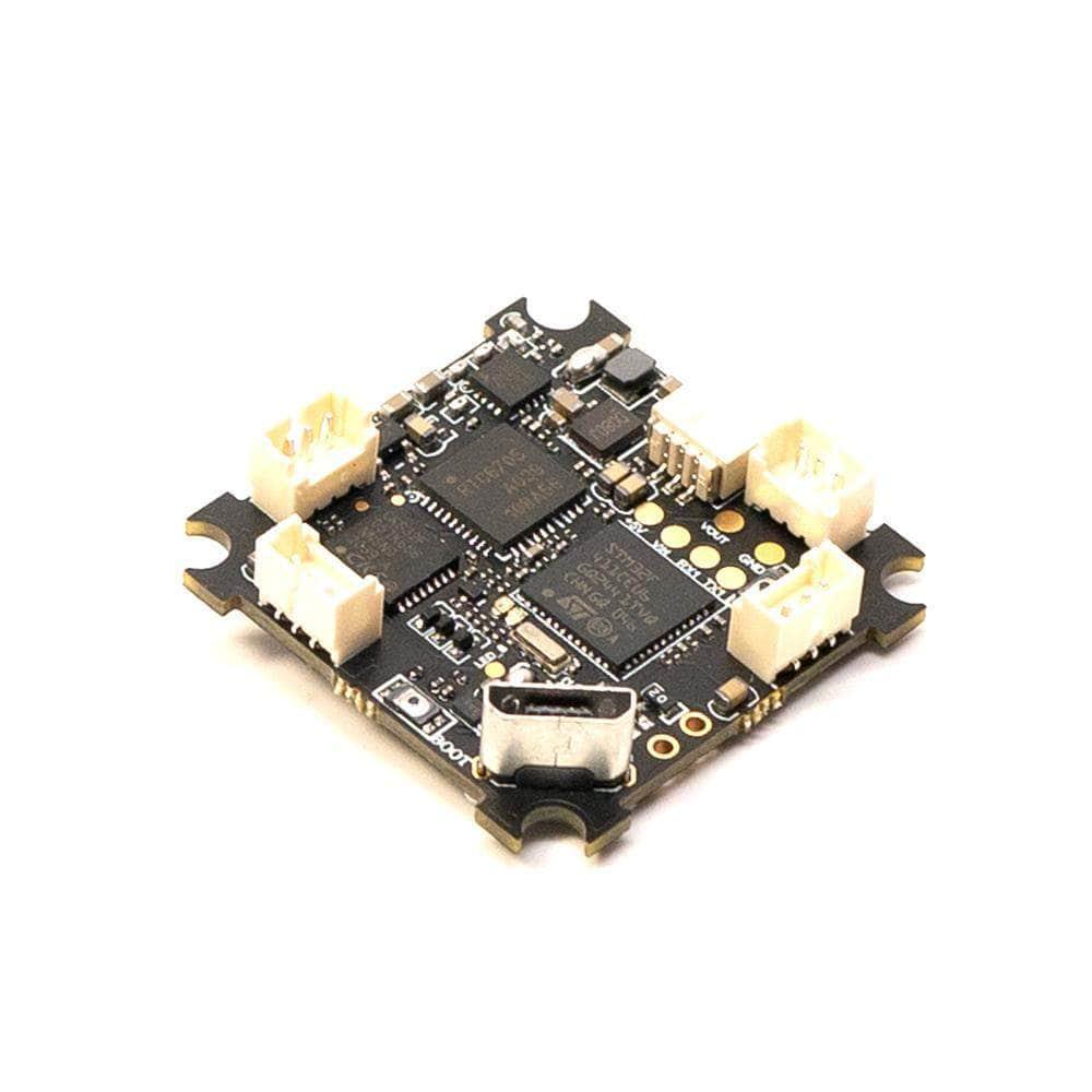 HappyModel 1S F4 AIO Toothpick/Whoop Flight Controller w/ 5A 8bit 4in1 ESC & 200mW VTX - ELRS 2.4GHz SPI at WREKD Co.