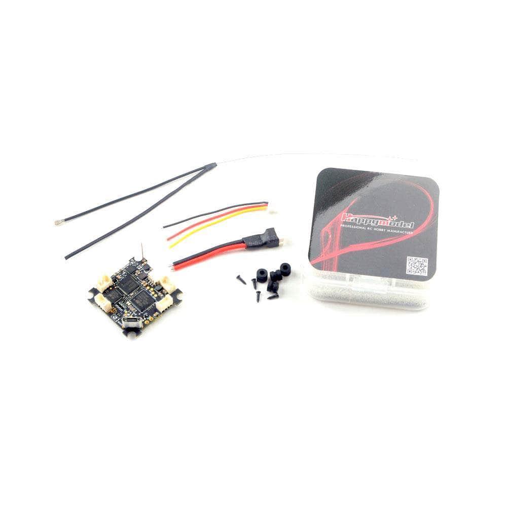 HappyModel CrazyF4 ELRS 900MHz Whoop/Toothpick AIO Flight Controller w/ 8Bit 5A ESC at WREKD Co.