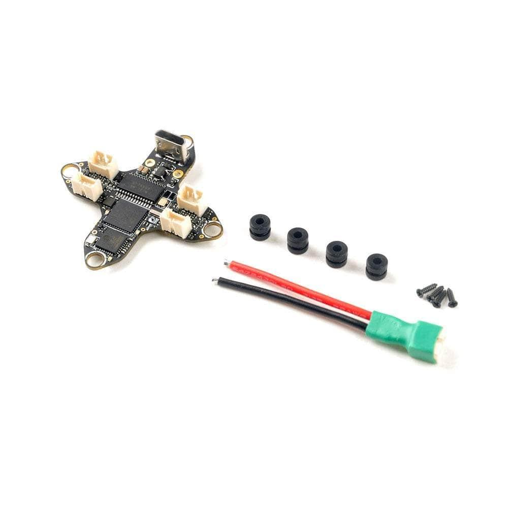 HappyModel CrossF4 F411 1-2S 5A 8Bit AIO Whoop Flight Controller - ELRS 2.4GHz at WREKD Co.