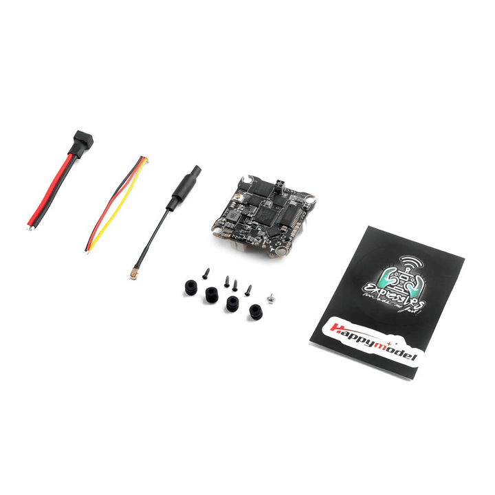 HappyModel X12 2S AIO Whoop Flight Controller (F4 FC / 12A 4in1 ESC / 25-400mW VTX) - Choose Version at WREKD Co.