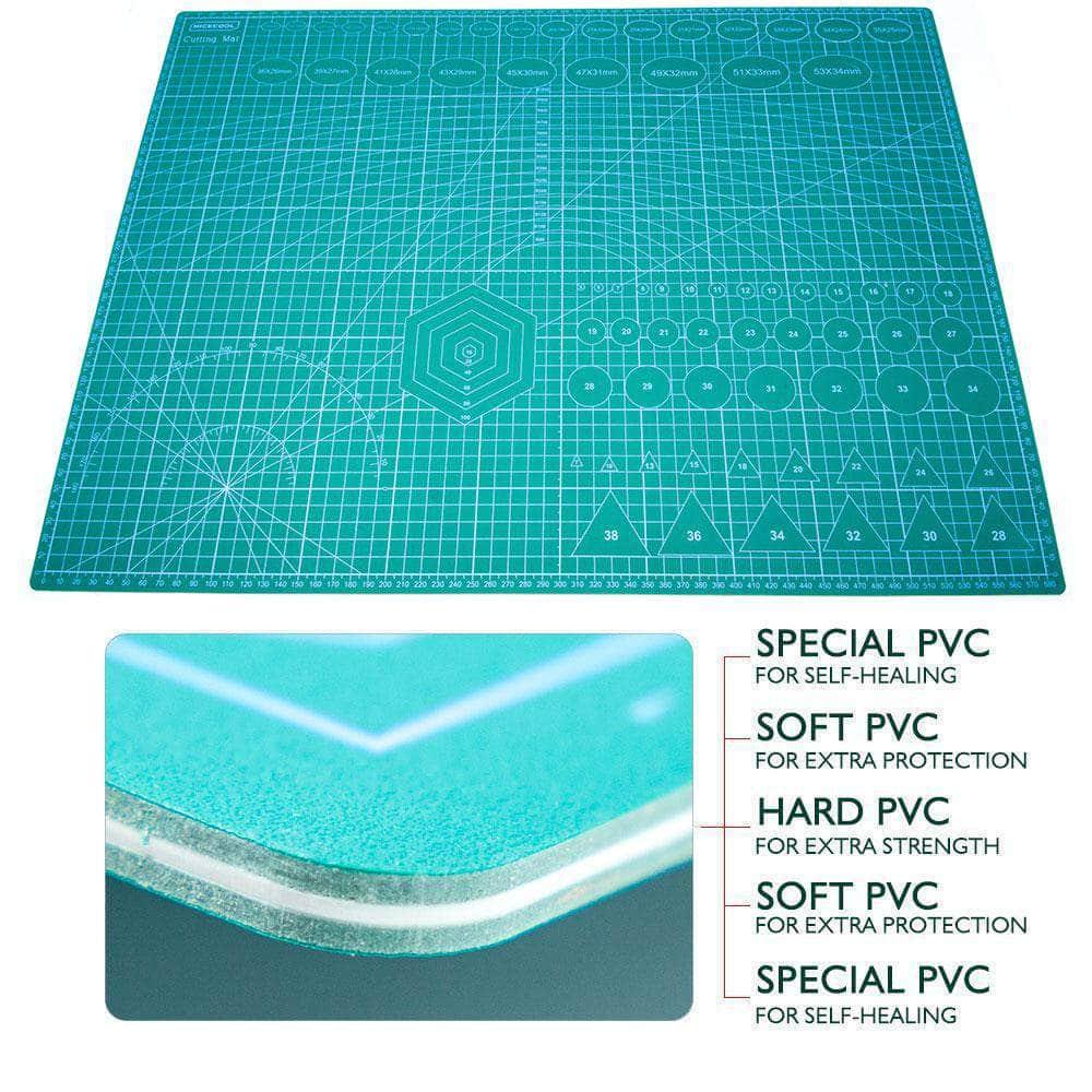 Heavy Duty 5 Ply Self-Healing Cutting Work Mat at WREKD Co.