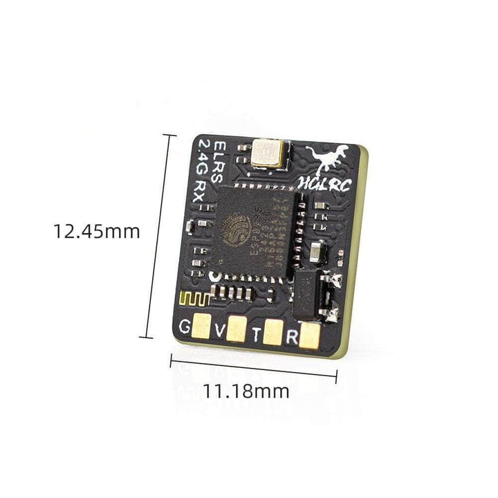 HGLRC ELRS 2.4GHz RX-T Receiver at WREKD Co.