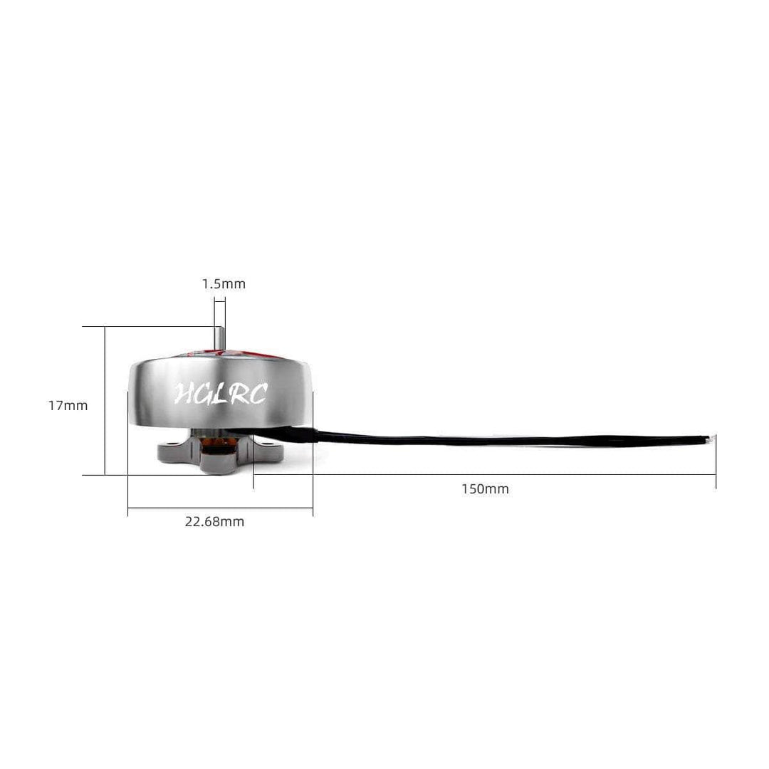 HGLRC SPECTER 1804 2450Kv Micro Motor at WREKD Co.