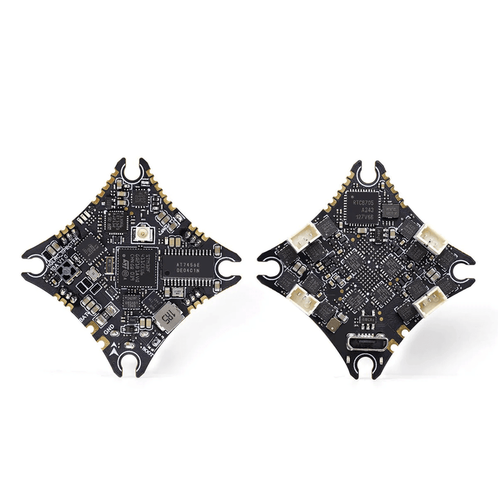 HGLRC Specter F411 1-2S AIO Whoop/Toothpick Flight Controller (w/ 10A 8Bit 4in1 ESC & 400mW VTX) - ELRS 2.4GHz (SPI) at WREKD Co.