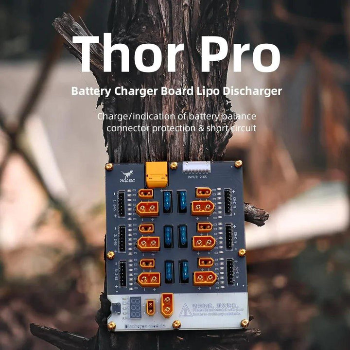 HGLRC Thor 6 Pro Lipo Battery Parallel Charging Board at WREKD Co.