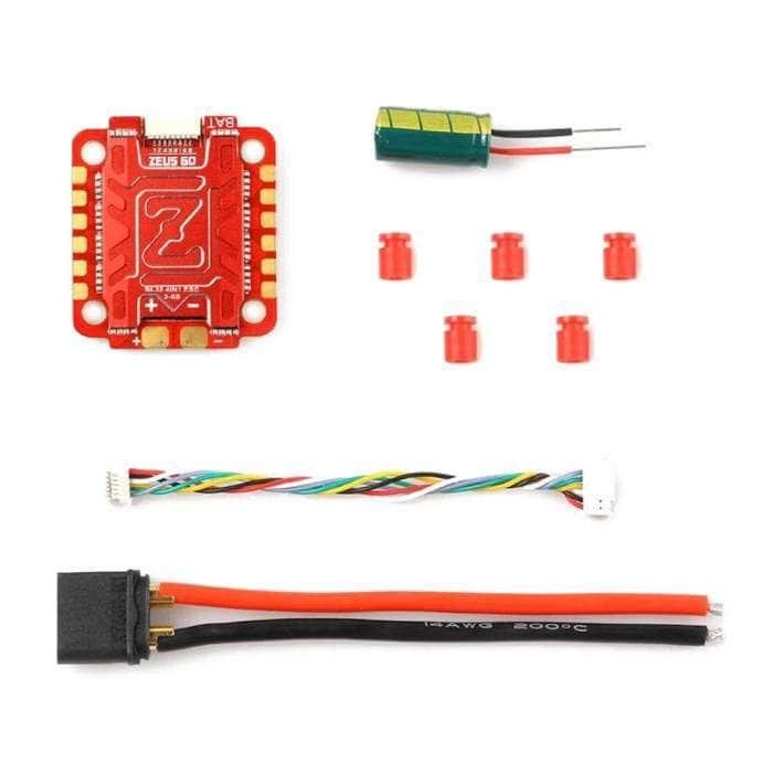 HGLRC Zeus 60A 3-6S 30x30 4in1 ESC at WREKD Co.