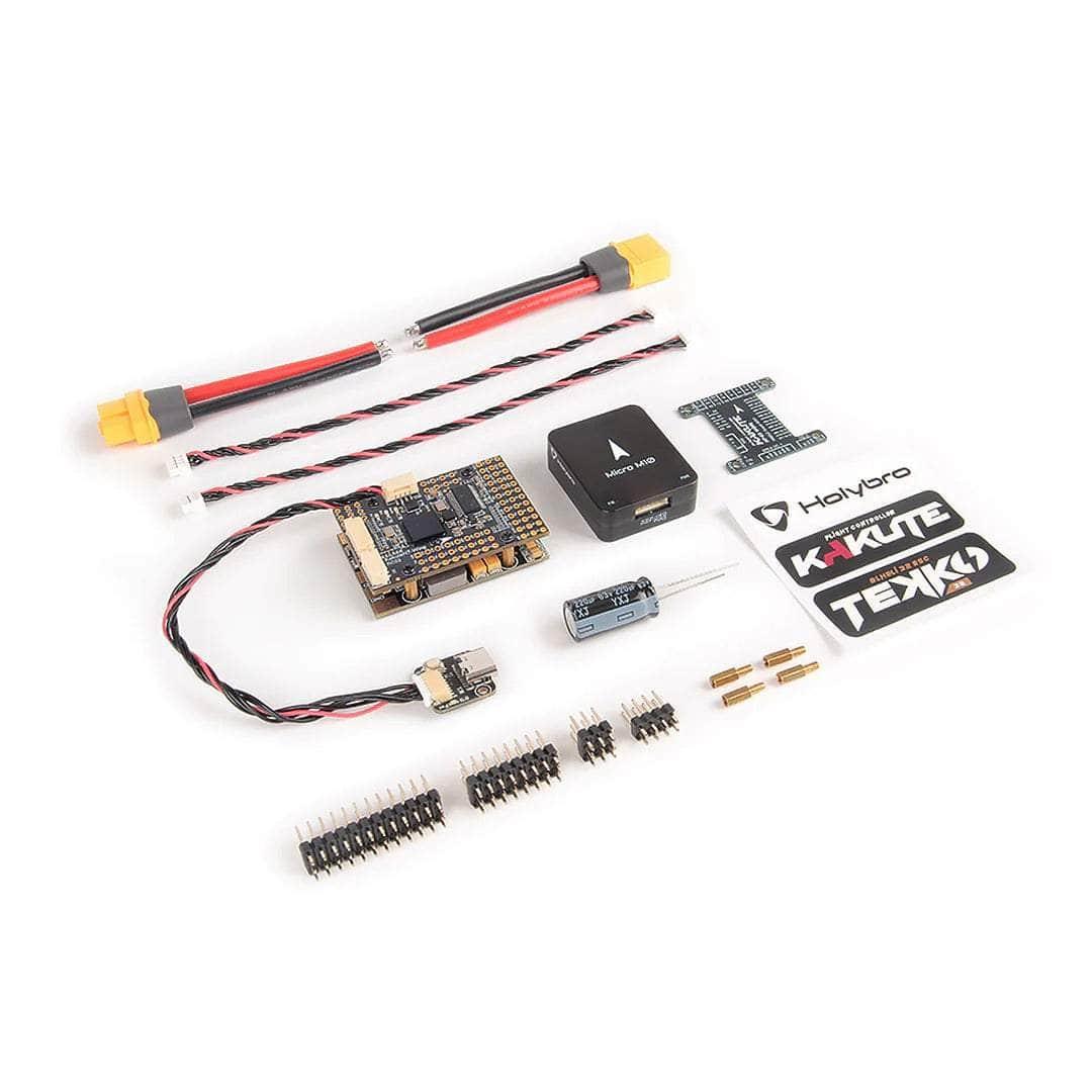 Holybro Kakute H743-WING 3-8S Fixed Wing Flight Controller & Micro M10 GPS Set at WREKD Co.