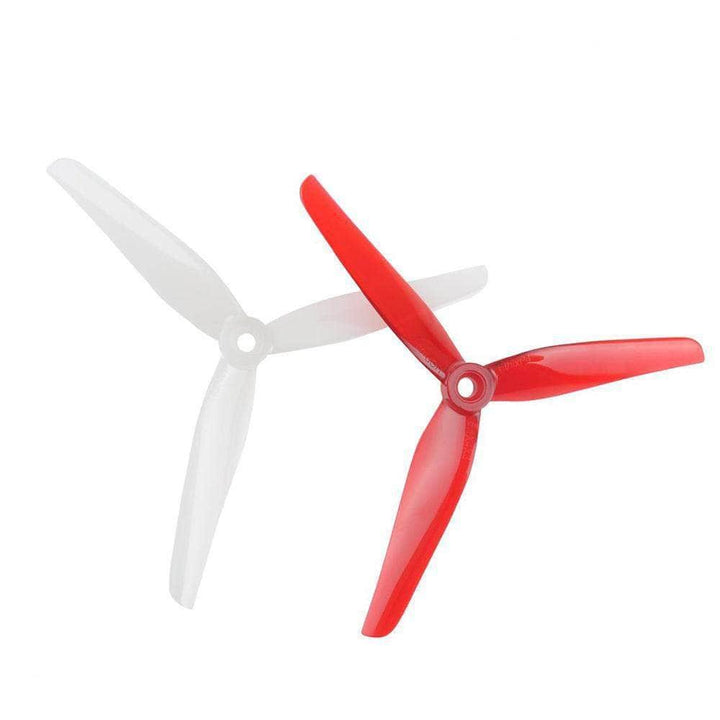 HQ Prop ETHIX P4 5.1x4x3 Tri-Blade 5" Prop 4 pack - Candy Cane at WREKD Co.