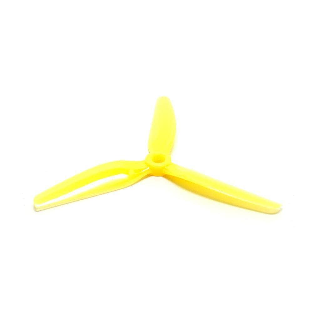 HQ Prop ETHIX S4 5x3.7x3 Tri-Blade 5" Prop 4 pack - Lemon Lime at WREKD Co.