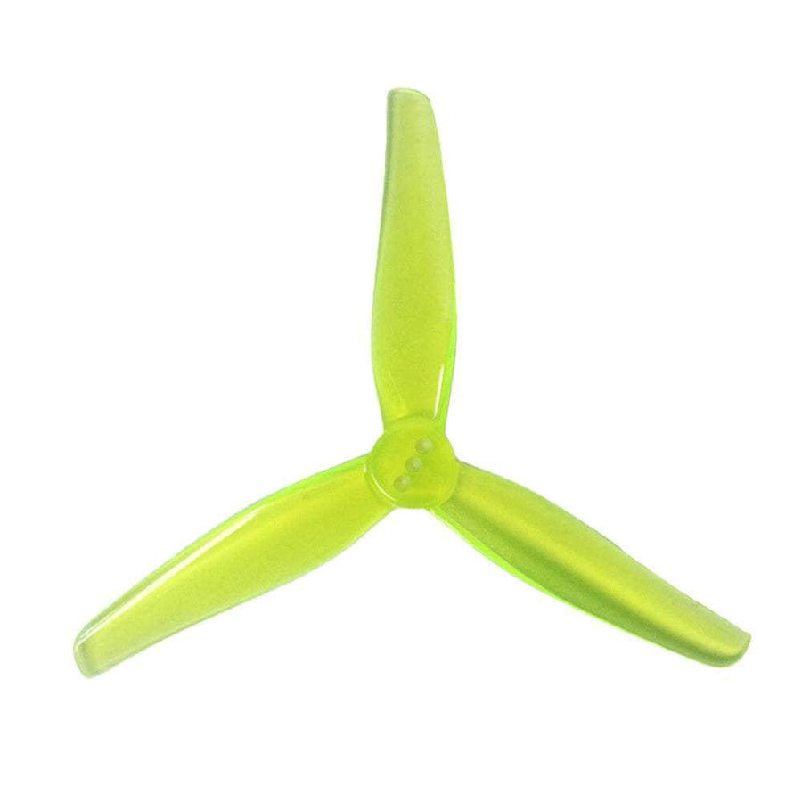 HQ Prop Headsup T3.5x2.5x3 Tri-Blade 3.5" Prop 4 Pack (2mm Shaft) - Choose Color at WREKD Co.