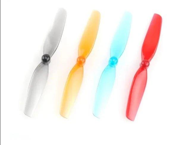 HQ Prop Micro Whoop Prop 65MM Bi-Blade Propeller w/ 1.5mm Shaft (5CW+5CCW) at WREKD Co.