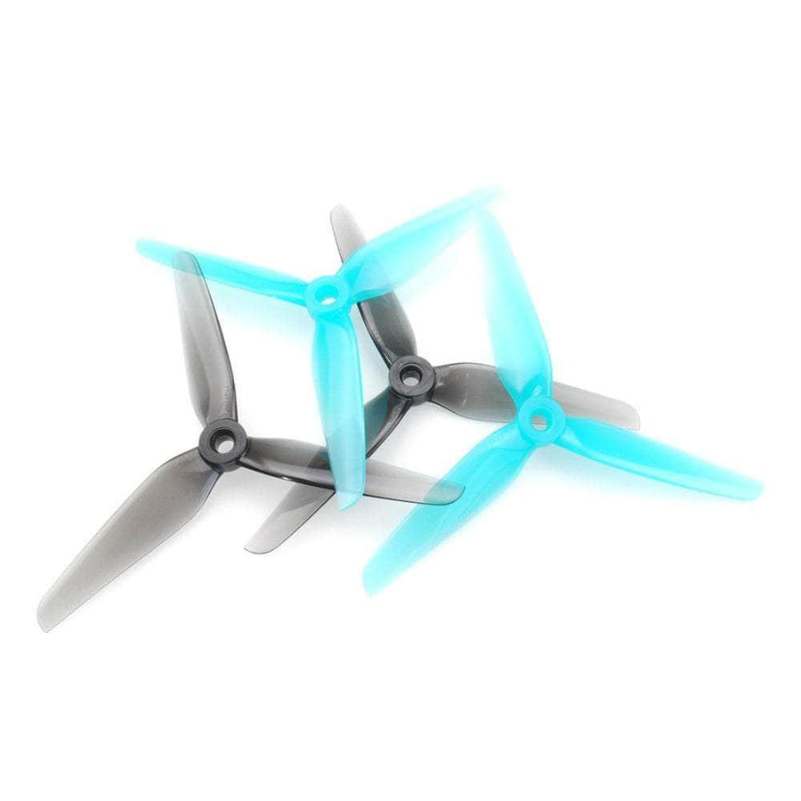 HQ Prop R38 HeadsUp Racing 5.1x3.8x3 Tri-Blade 5" Prop 4 Pack - Choose Your Color at WREKD Co.