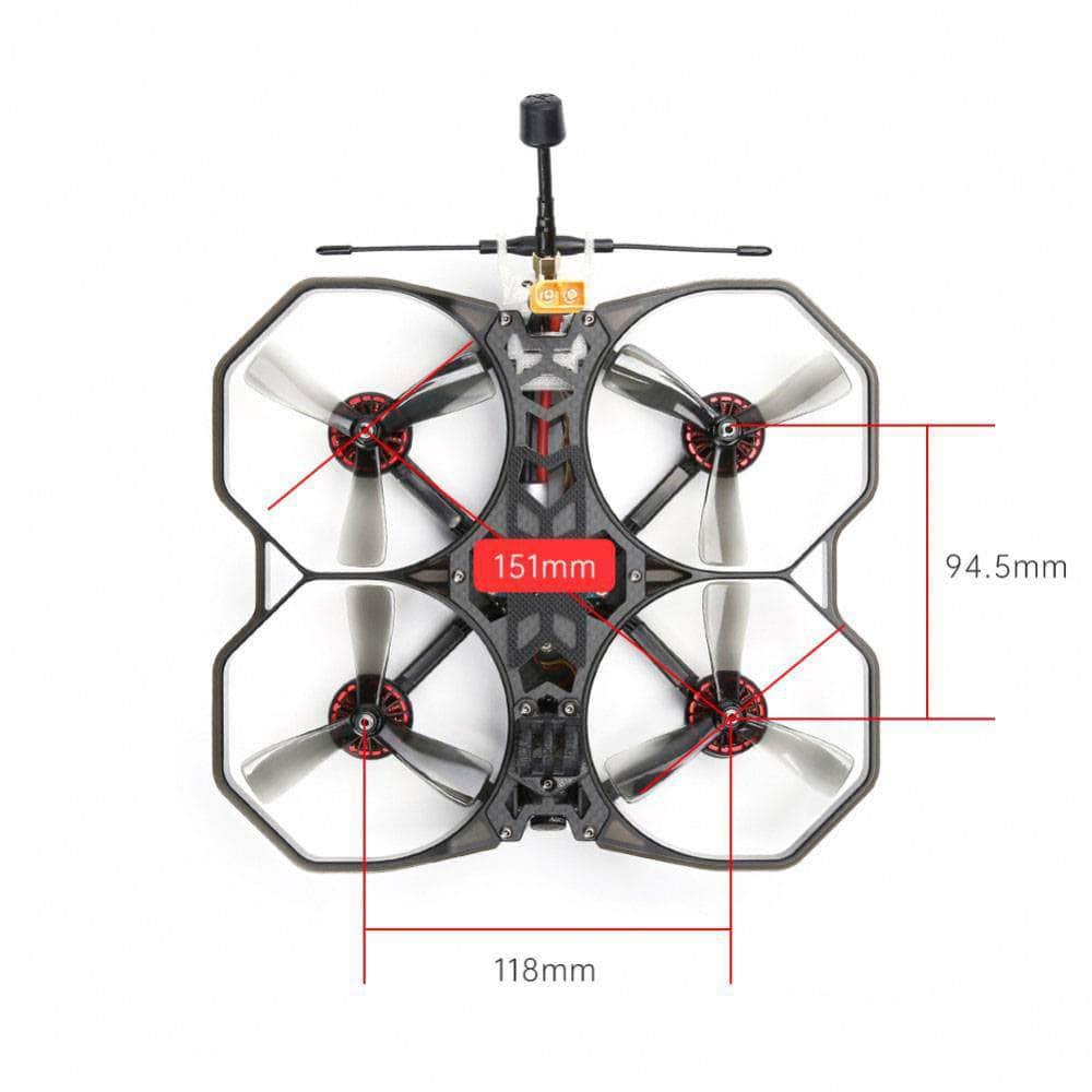 iFlight BNF Protek35 Analog 4S 3.5" Quad - Choose Receiver Type at WREKD Co.