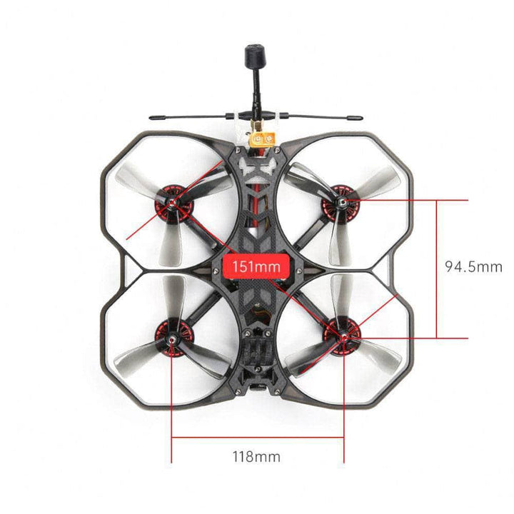 iFlight BNF Protek35 Analog 4S 3.5" Quad - Choose Receiver Type at WREKD Co.