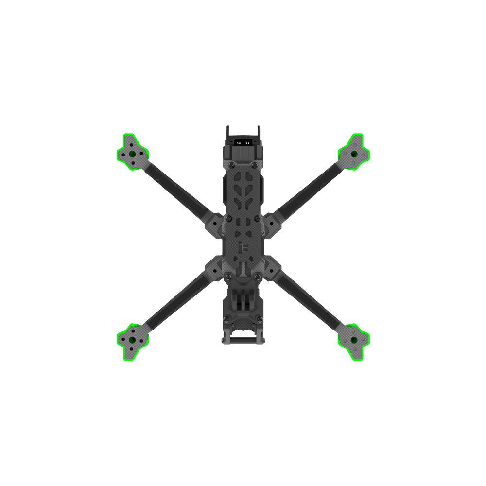 iFlight Nazgul Evoque F5X V2 HD O3 5" Freestyle Frame Kit w/ LED Side Plates at WREKD Co.