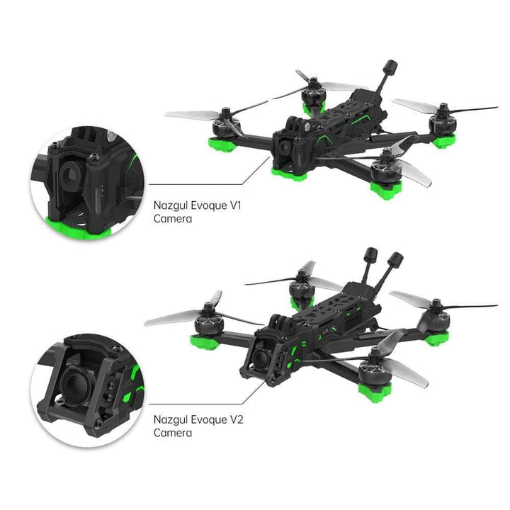 iFlight Nazgul Evoque F5X V2 HD O3 5" Freestyle Frame Kit w/ LED Side Plates at WREKD Co.