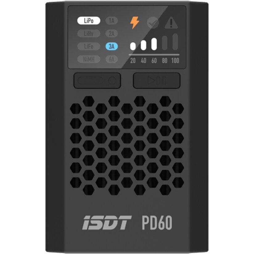 ISDT PD60 60W 6A 2-4S DC Charger w/ USB-C Input at WREKD Co.