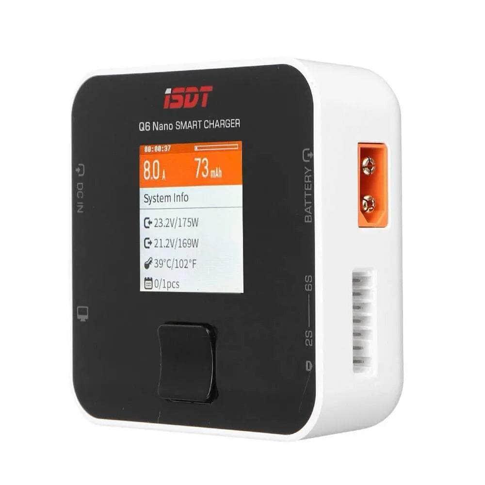 ISDT Q6 Nano 200W 8A 2-6S DC Smart Charger - Choose Your Color at WREKD Co.