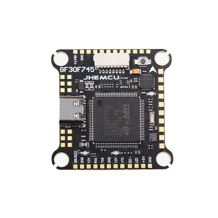 JHEMCU GF30F745 3-6S HD 30x30 Flight Controller - MPU6000 at WREKD Co.