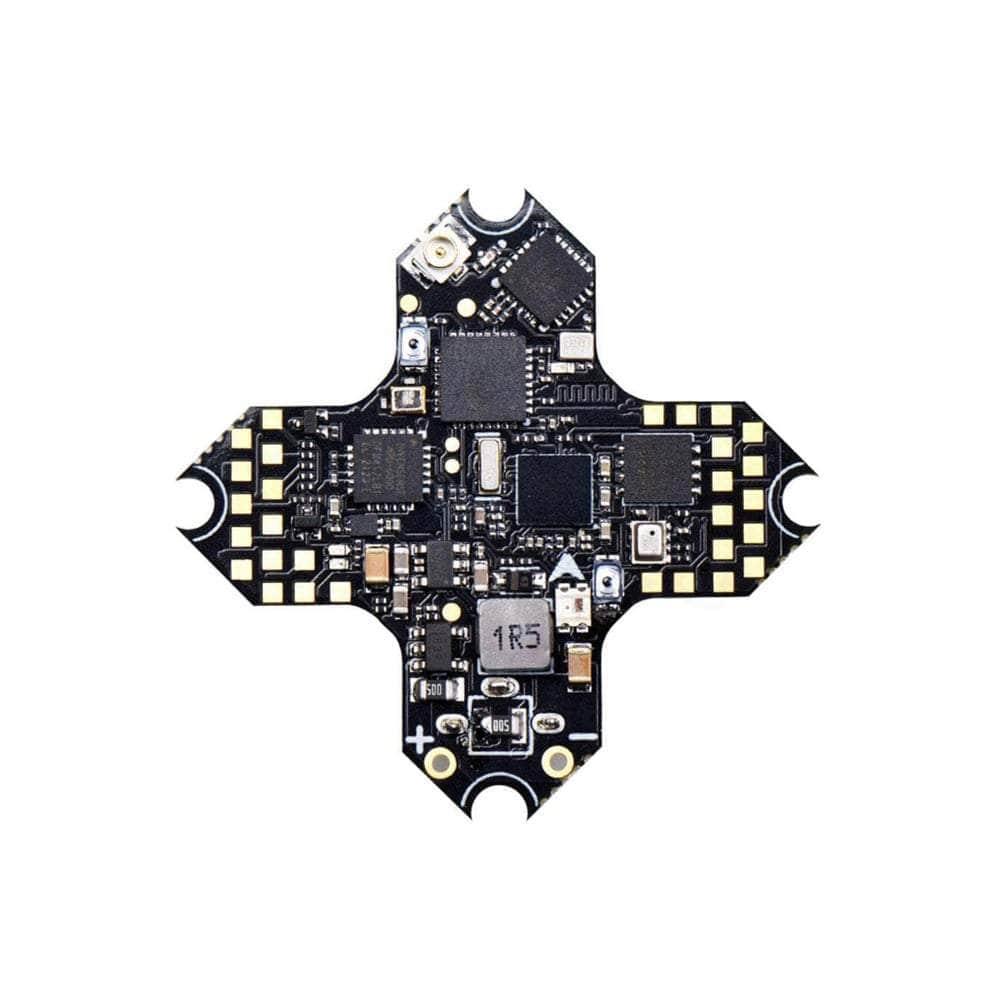 JHEMCU GSF405A 1-2S Toothpick/Whoop AIO Flight Controller w/ 8bit 5A ESC and ELRS 2.4GHz RX at WREKD Co.