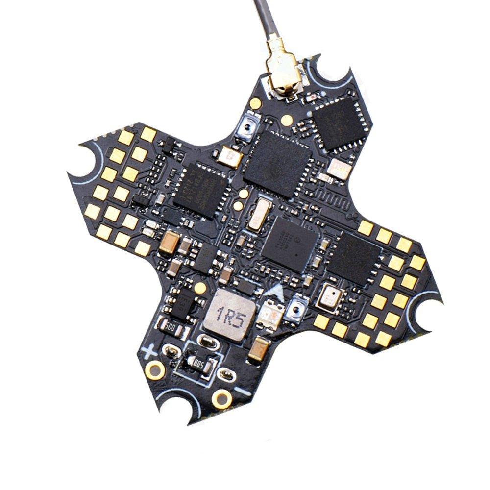 JHEMCU GSF405A 1S-2S AIO F4 Flight Control W/ 5A ESC & ELRS 2.4G RX - 25.5×25.5mm at WREKD Co.