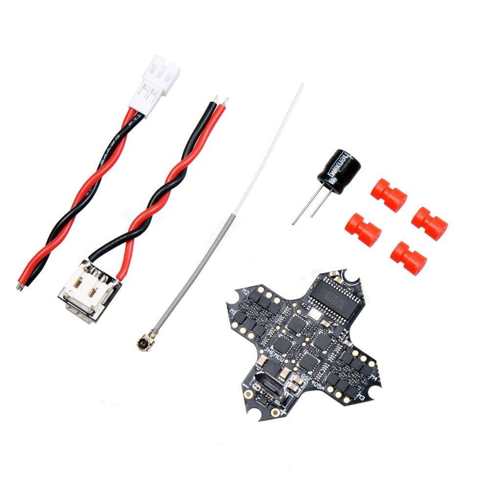 JHEMCU GSF405A 1S-2S AIO F4 Flight Control W/ 5A ESC & ELRS 2.4G RX - 25.5×25.5mm at WREKD Co.