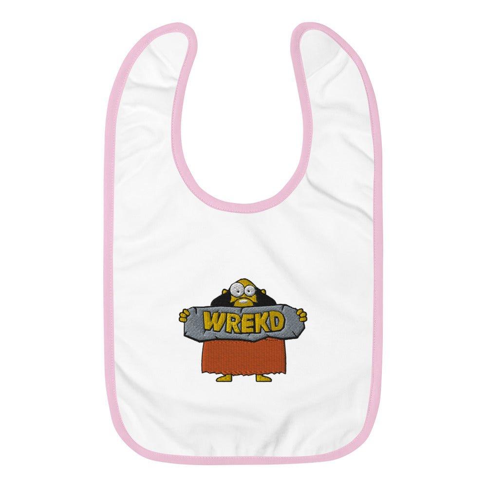 Kaveman Baby Bib at WREKD Co.