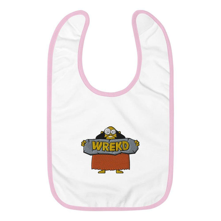 Kaveman Baby Bib at WREKD Co.