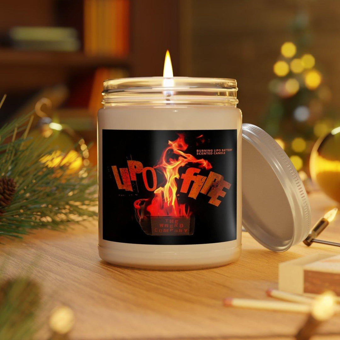 LiPo Fire Scented Candle at WREKD Co.