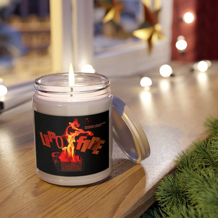 LiPo Fire Scented Candle at WREKD Co.