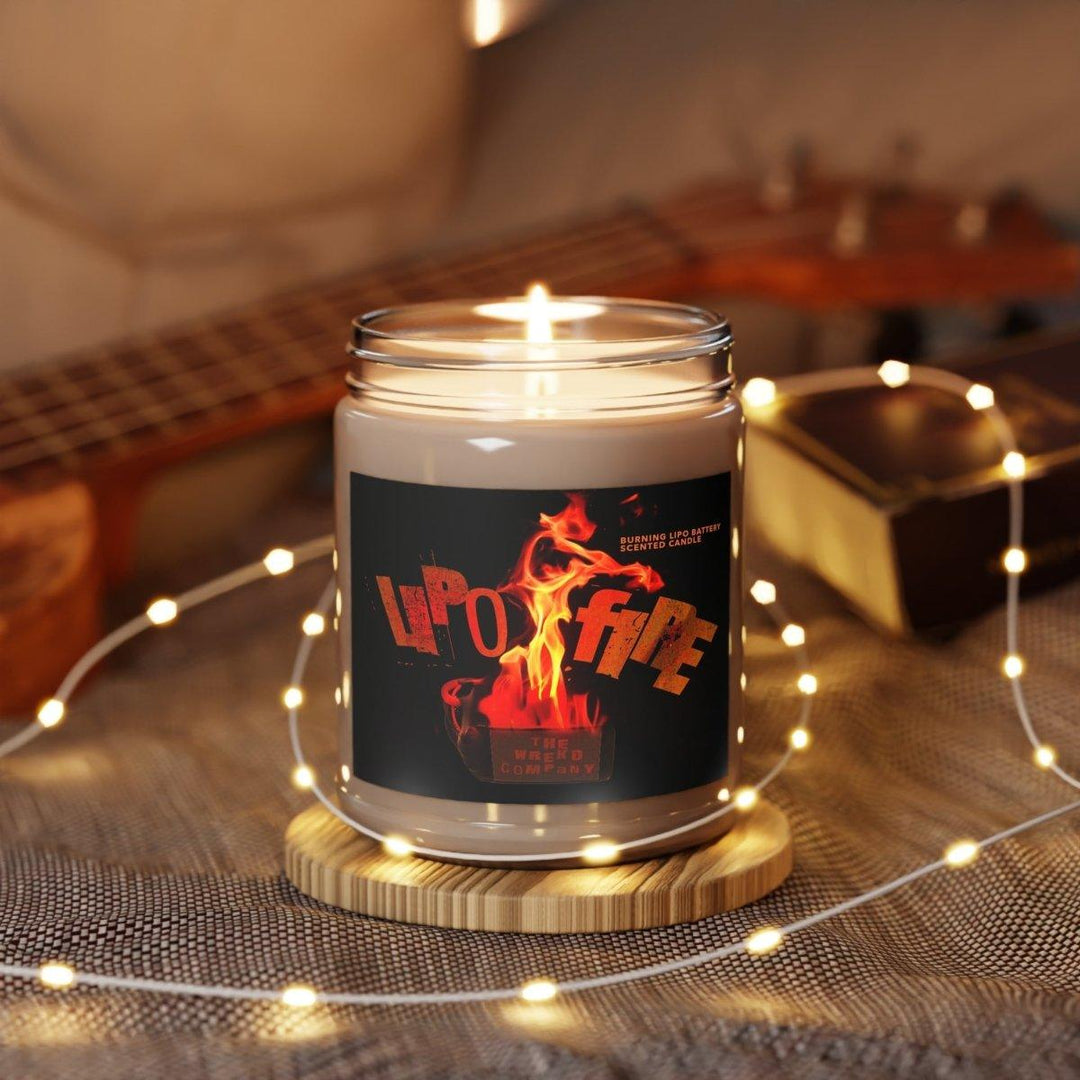 LiPo Fire Scented Candle at WREKD Co.