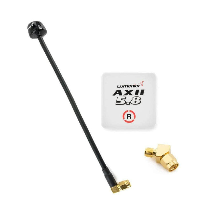 Lumenier AXII 2 5.8GHz Long Range Diversity Receiver Antenna Bundle - RHCP at WREKD Co.