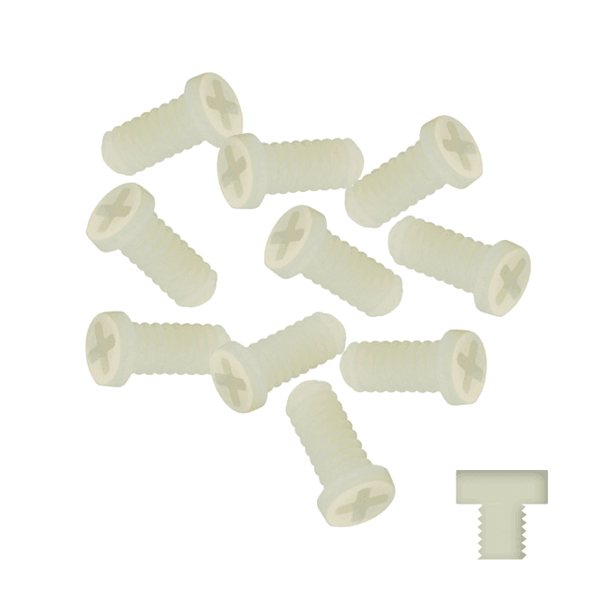 M1.4, RENY, Phillips, Standard Head Screws for Micro / Tiny Whoop Drone Motors (20pcs) - Choose Length at WREKD Co.