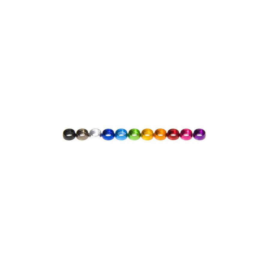 M2 Buttonhead Stepped Anodized Washer (5 pcs) - Choose Color at WREKD Co.