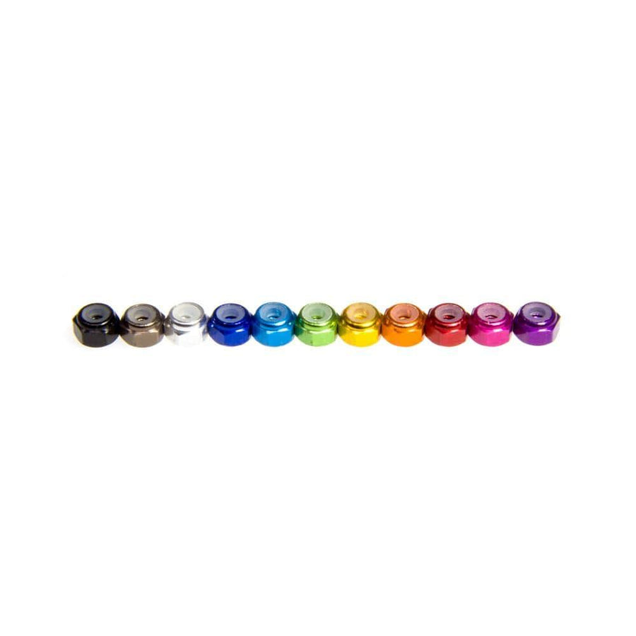 M2 Nylock Nut (5pcs) - Choose Color at WREKD Co.