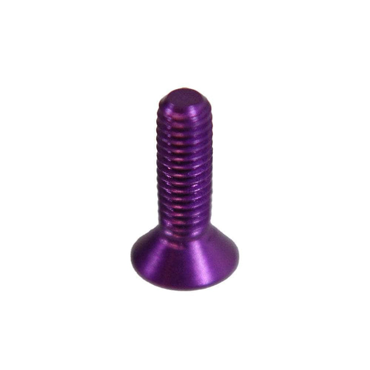 M3 7075 Aluminum Counter Sunk Hex Screw (1pc) - Choose Your Color & Size at WREKD Co.