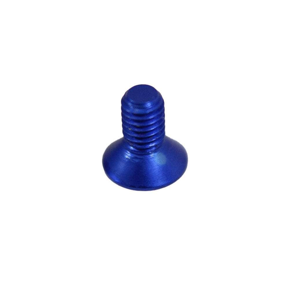 M3 7075 Aluminum Counter Sunk Hex Screw (1pc) - Choose Your Color & Size at WREKD Co.