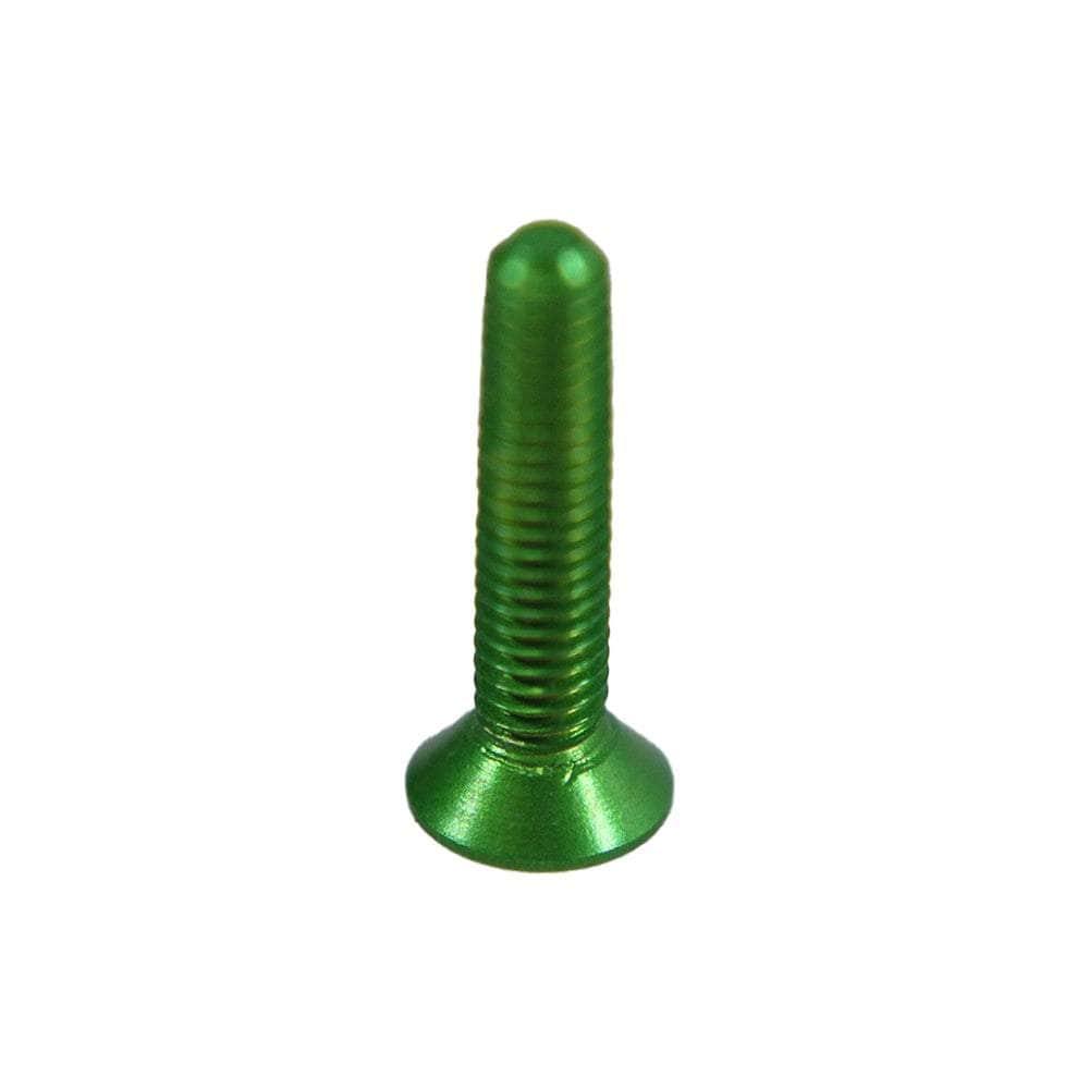 M3 7075 Aluminum Counter Sunk Hex Screw (1pc) - Choose Your Color & Size at WREKD Co.