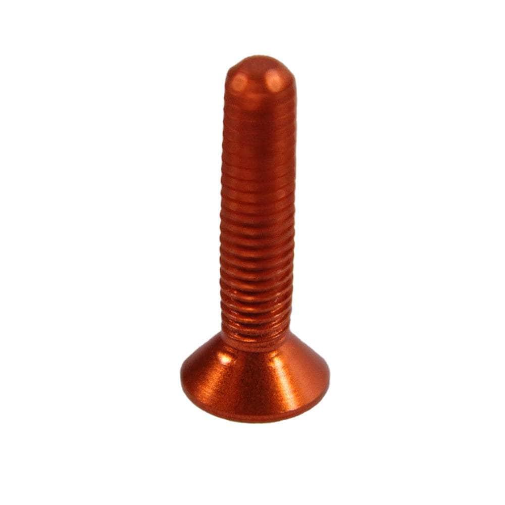 M3 7075 Aluminum Counter Sunk Hex Screw (1pc) - Choose Your Color & Size at WREKD Co.