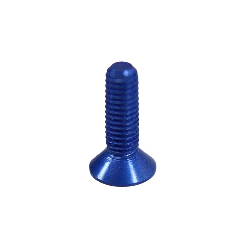 M3 7075 Aluminum Counter Sunk Hex Screw (1pc) - Choose Your Color & Size at WREKD Co.