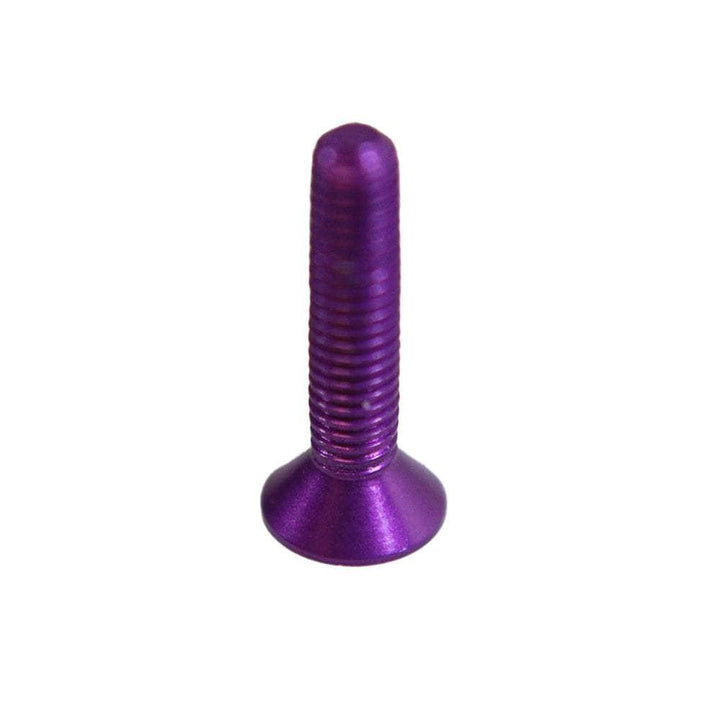 M3 7075 Aluminum Counter Sunk Hex Screw (1pc) - Choose Your Color & Size at WREKD Co.