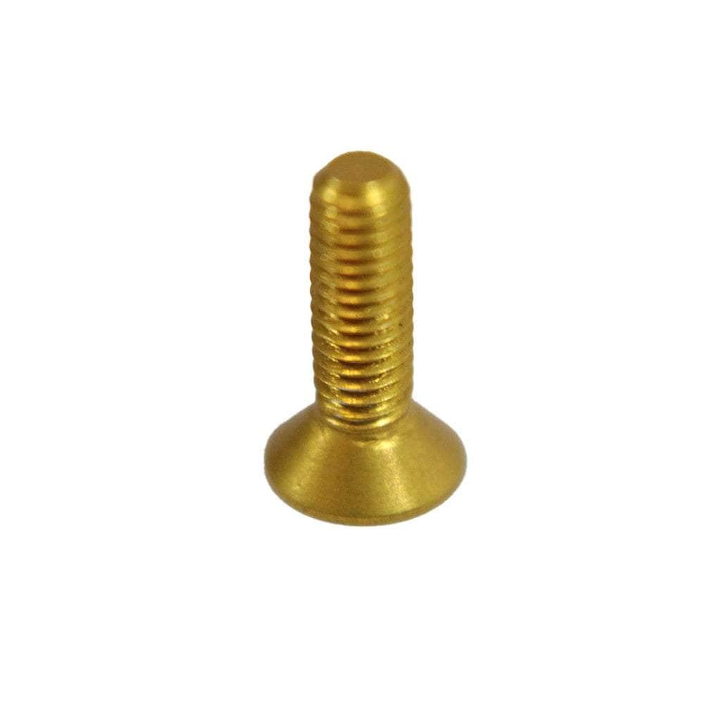 M3 7075 Aluminum Counter Sunk Hex Screw (1pc) - Choose Your Color & Size at WREKD Co.