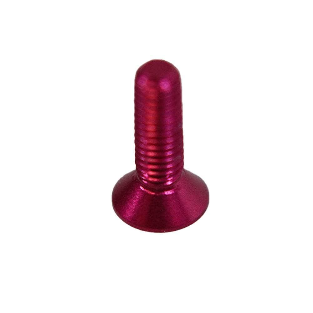 M3 7075 Aluminum Counter Sunk Hex Screw (1pc) - Choose Your Color & Size at WREKD Co.