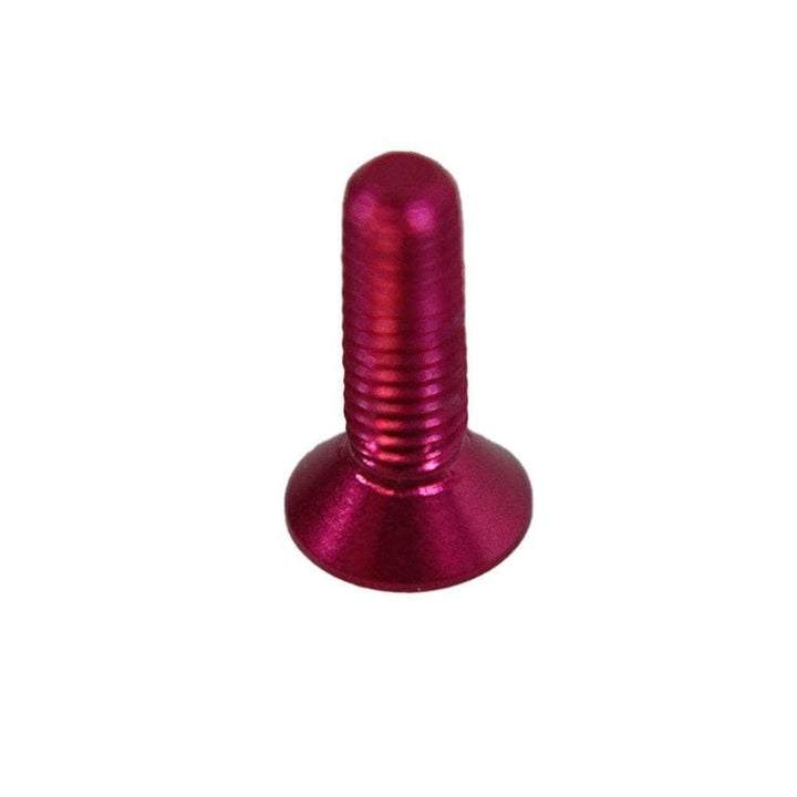 M3 7075 Aluminum Counter Sunk Hex Screw (1pc) - Choose Your Color & Size at WREKD Co.