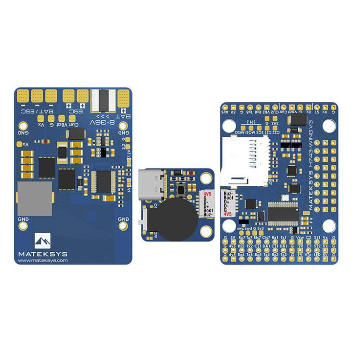 Matek H743-Wing V3 Flight Controller at WREKD Co.