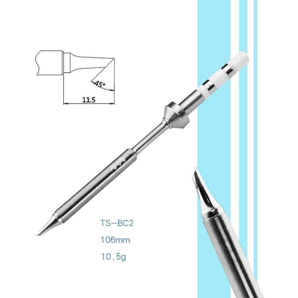 Miniware TS-BC2 Soldering Tip for TS100/SQ Soldering Iron at WREKD Co.