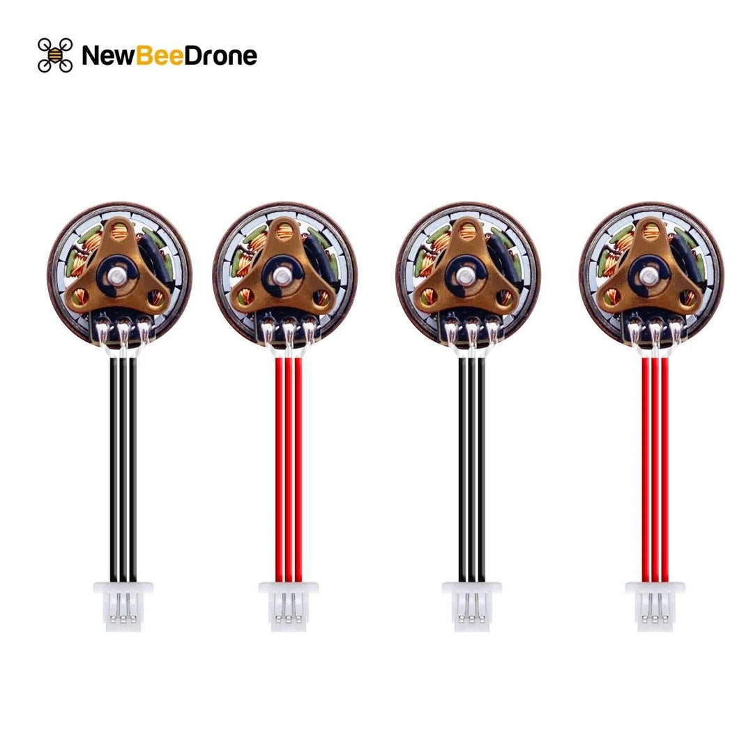 NewBeeDrone 0802 14000KV Brushless Motors - Unibell Espresso Edition (Set of 4) at WREKD Co.