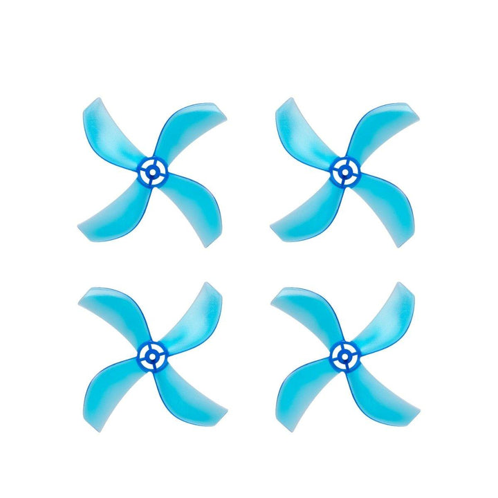 NewBeeDrone Azi (Quad Blade) Micro Propellers 31mm -0.8mm Shaft (4CCW+4CW) at WREKD Co.